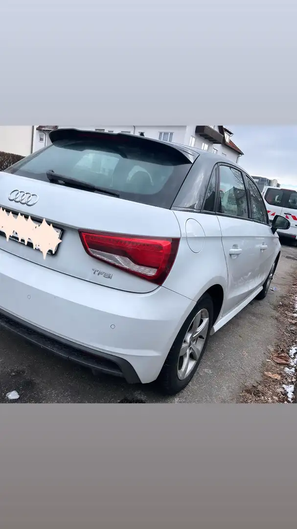 Audi A1 sport S-line Weiß - 2