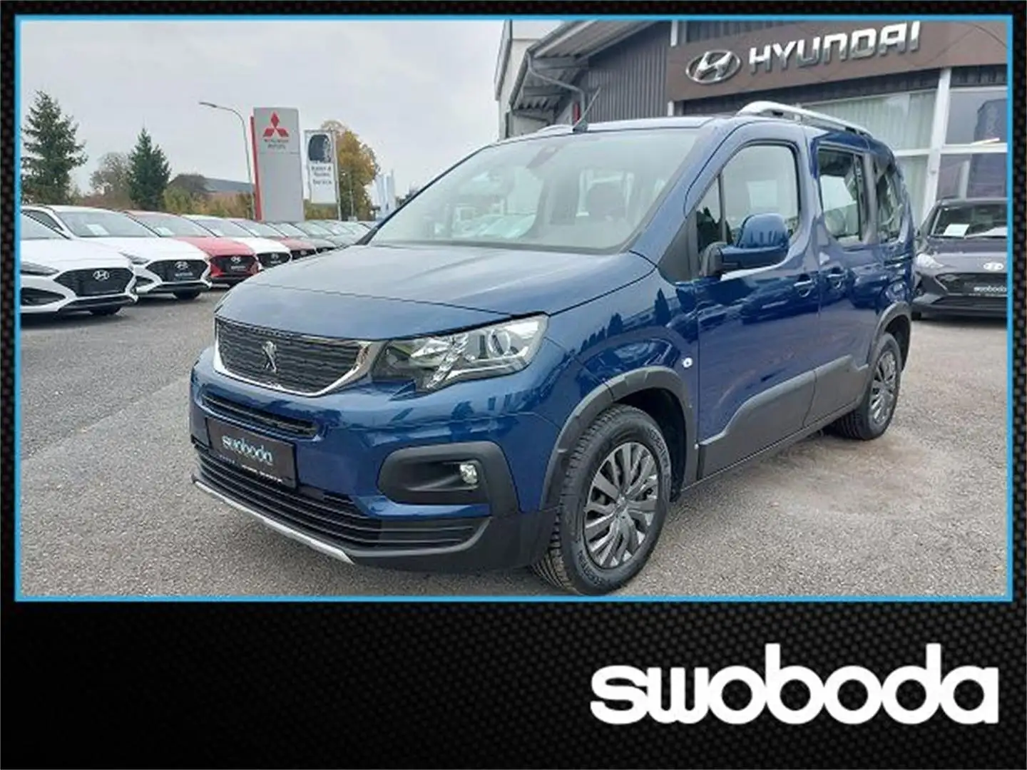 Peugeot Rifter 1,5 BlueHDI 100 S&S Allure Bleu - 1