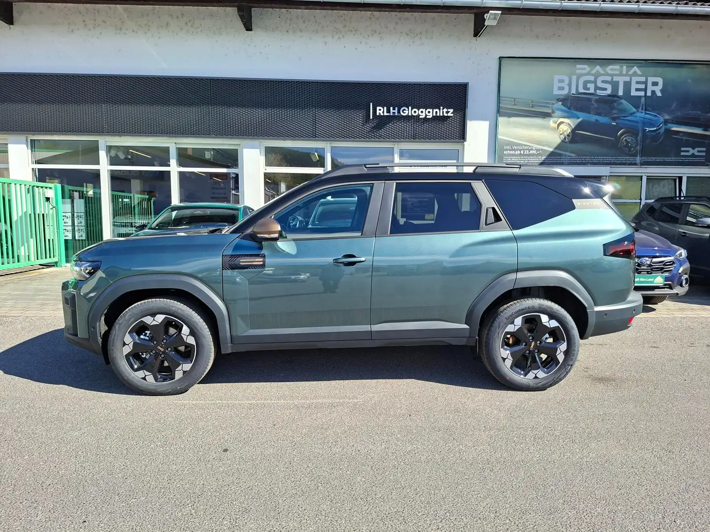 Dacia Bigster Hybrid 155 Extreme mit Schiebedach Grün - 2
