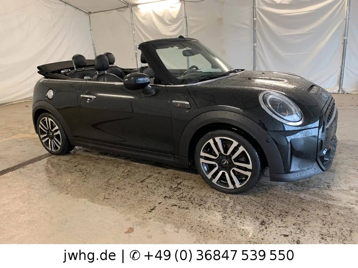 MINI Cooper S Cabriolet Sport Facelift LED HeadUp Kam Schwarz - 2