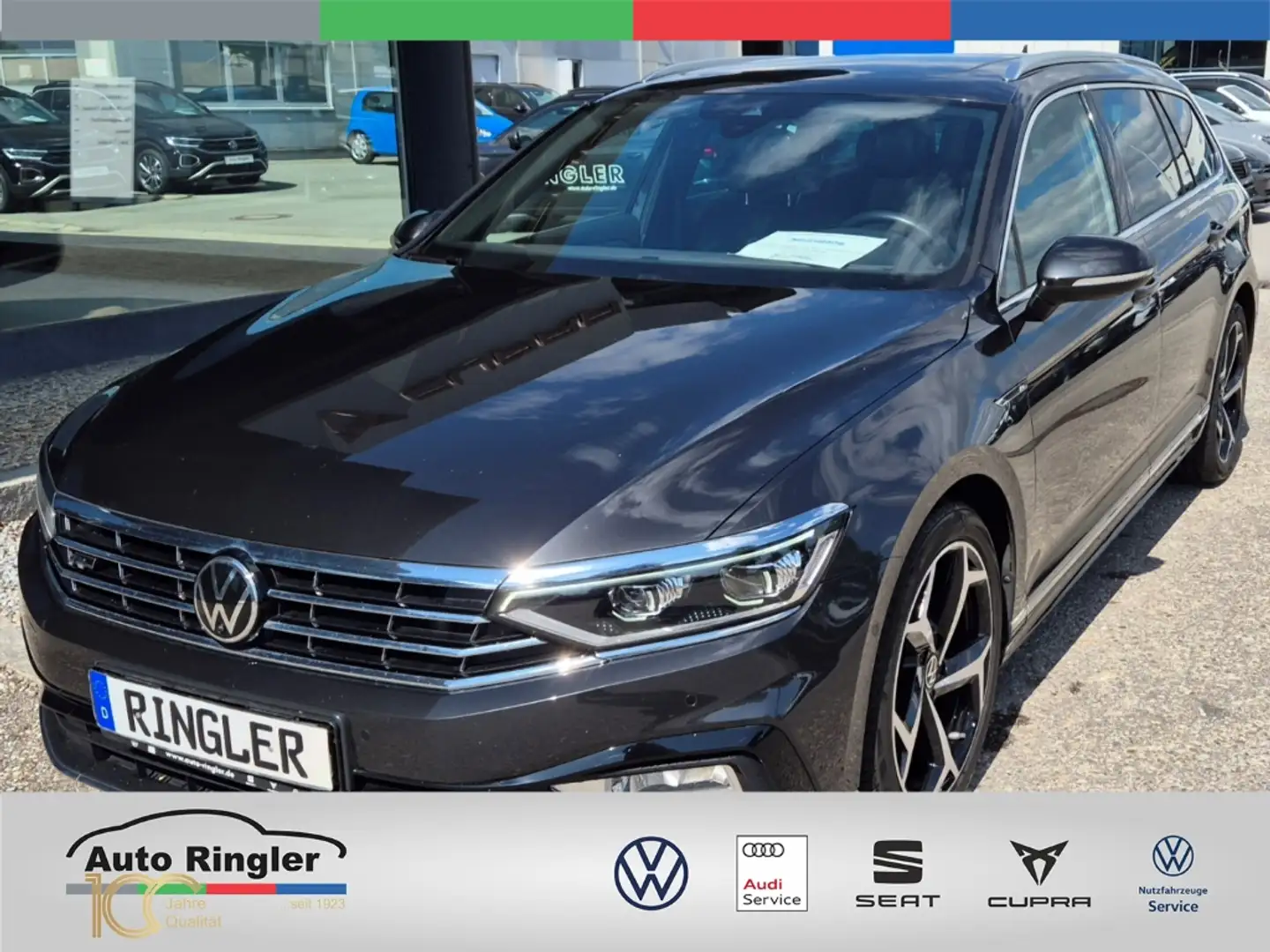 Volkswagen Passat 2.0 TDI Elegance R-LINE+PANO+MATRIX+NAVI+LEDER+AHK Grau - 1
