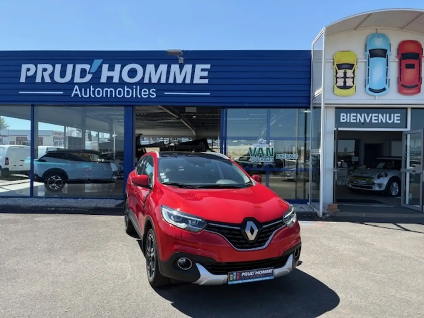 Renault Kadjar 1.2 TCE 130CH ENERGY INTENS EDC +OPTIONS Rouge - 1