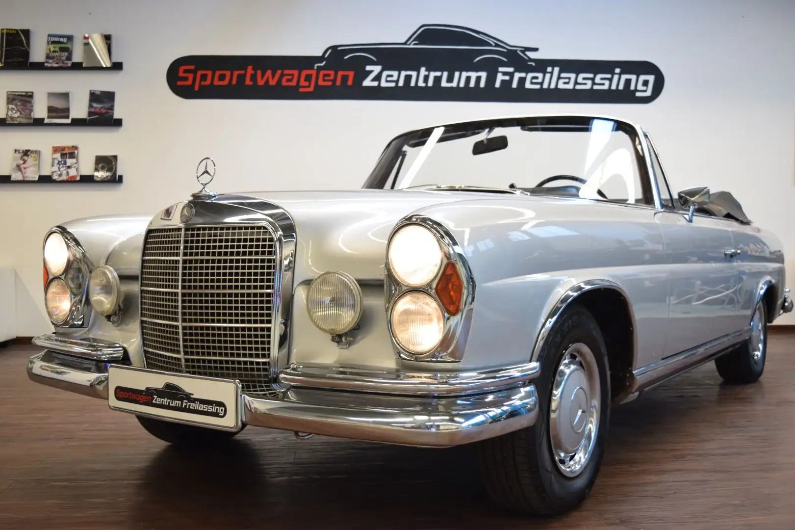 Mercedes-Benz 280 SE W111 Cabrio (Originalzustand) Grau - 1