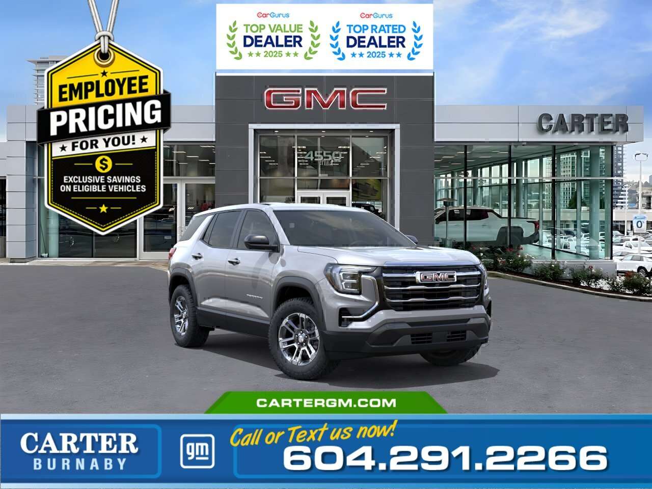 Gray 2026 GMC Terrain SUV / Crossover Front-Wheel Drive Automatic
