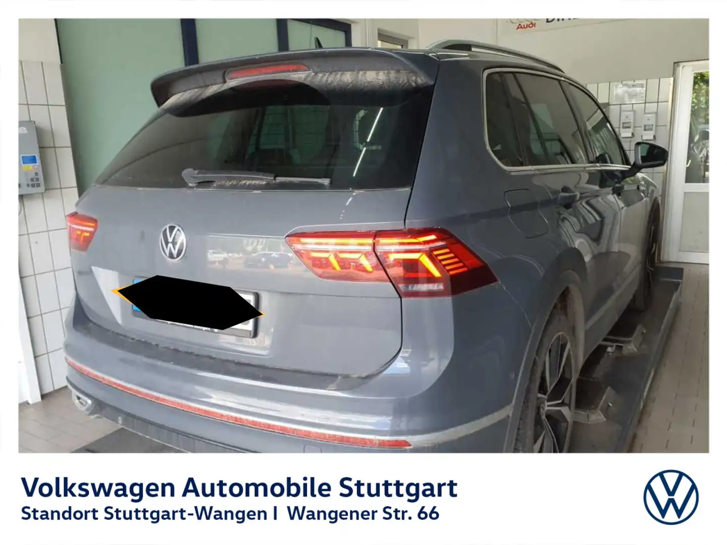 Volkswagen Tiguan R-Line 2.0 TDI DSG Navi Kamera AHK ACC Grau - 2