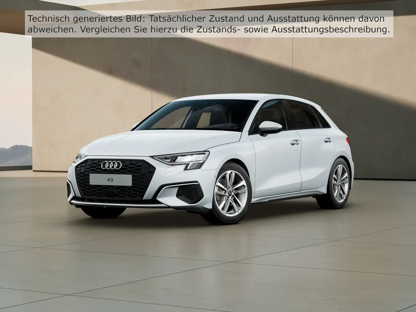 Audi A3 S-Line 30 TDI / ParkAssi, RFK, SHZ Weiß - 2