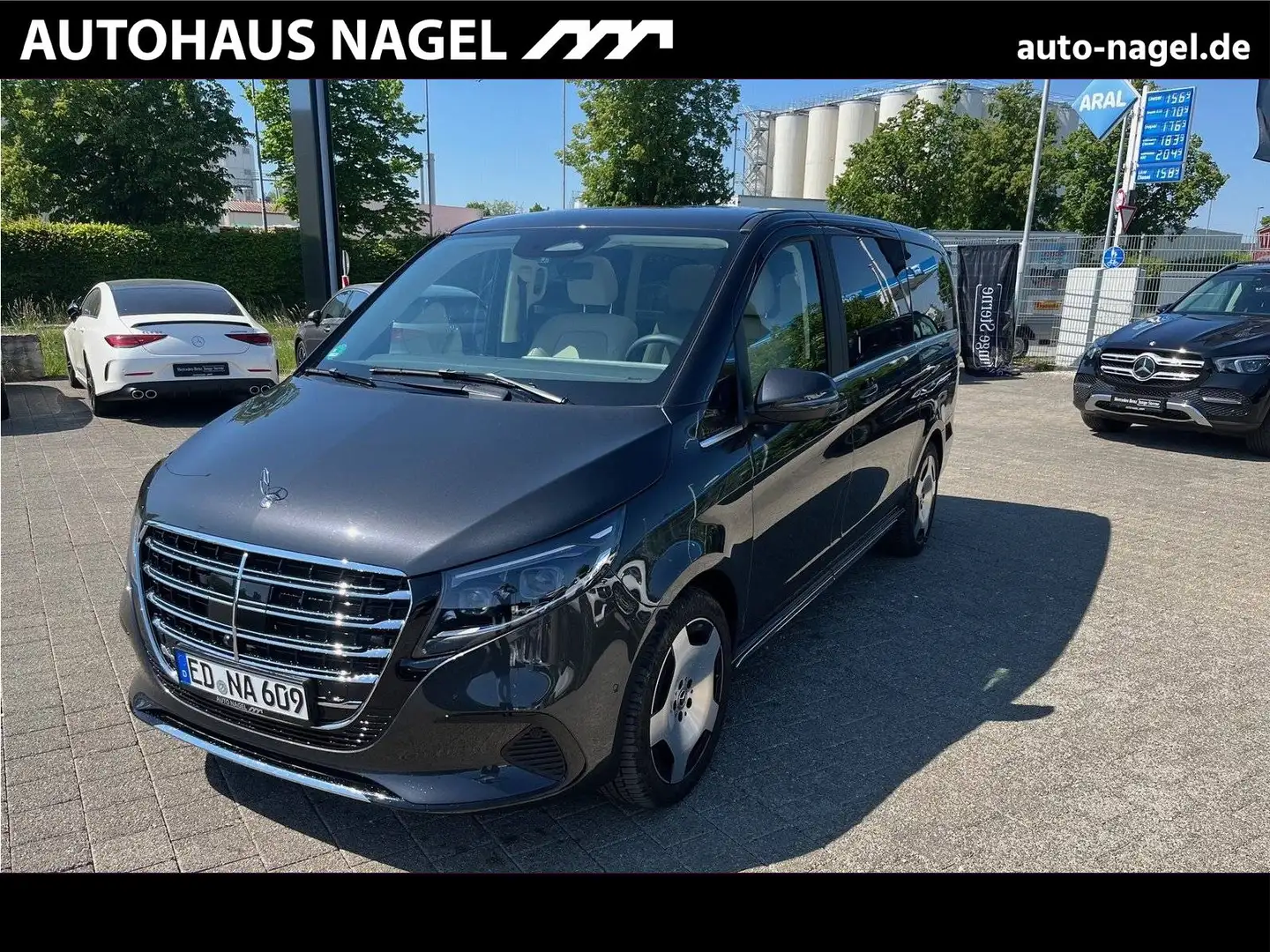 Mercedes-Benz V 300 d EXCLUSIVE Lang LUXUSSITZE Pano-Dach 360° Gris - 1