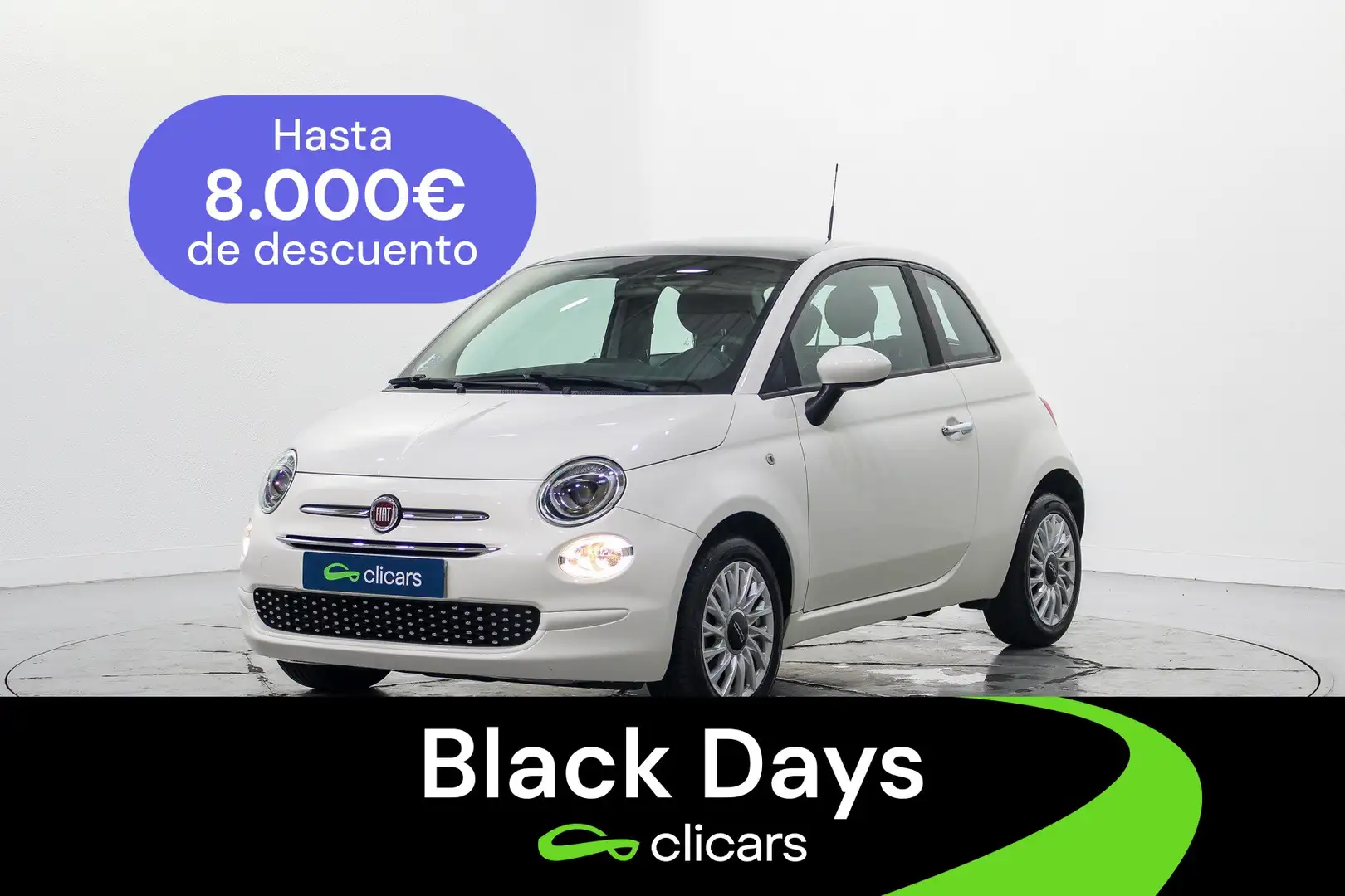Fiat 500 1.0 GSE Lounge Bianco - 1
