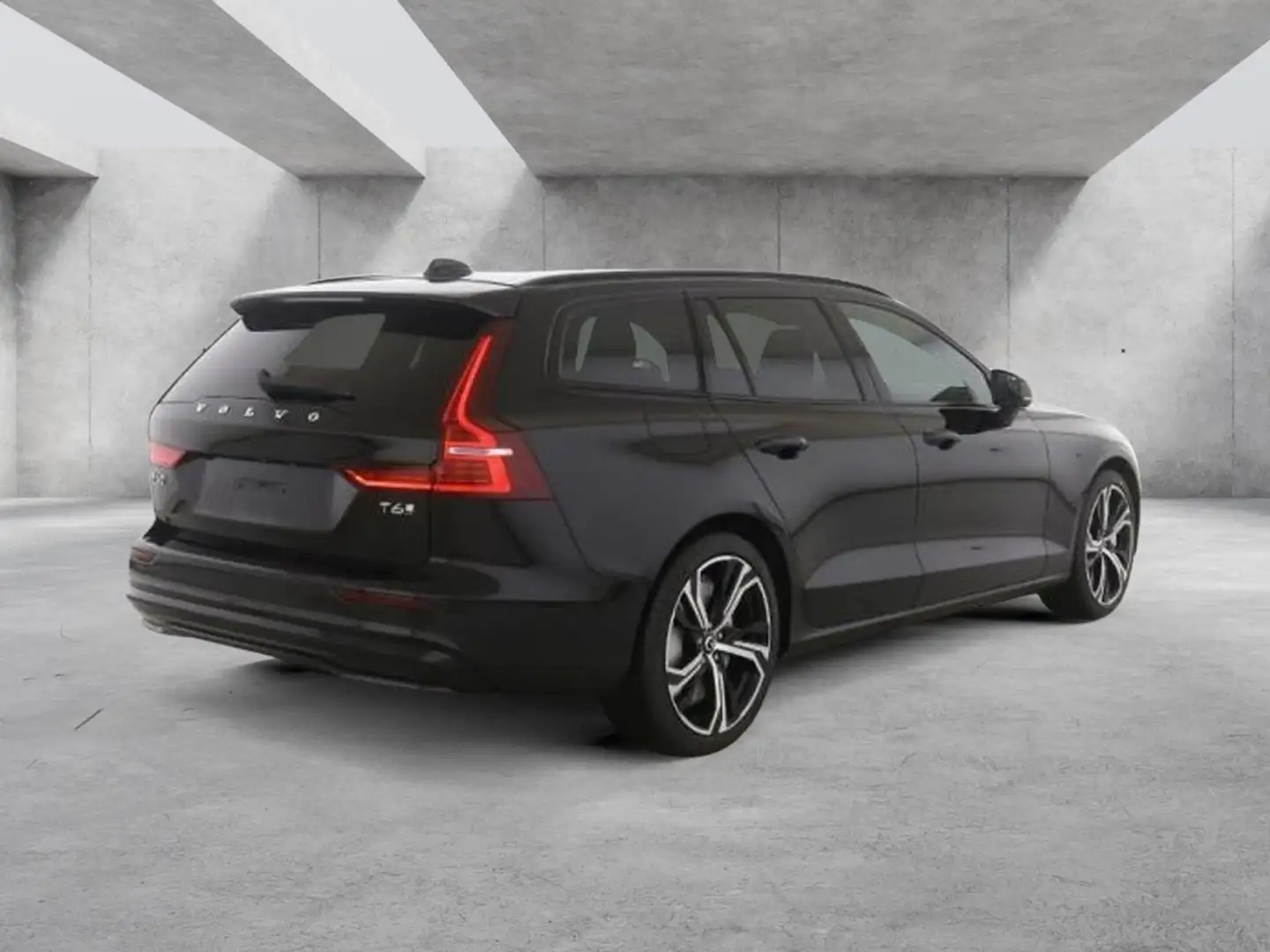 Volvo V60 T6 Plus Dark Recharge Plug-In Hybrid AWD Schwarz - 2
