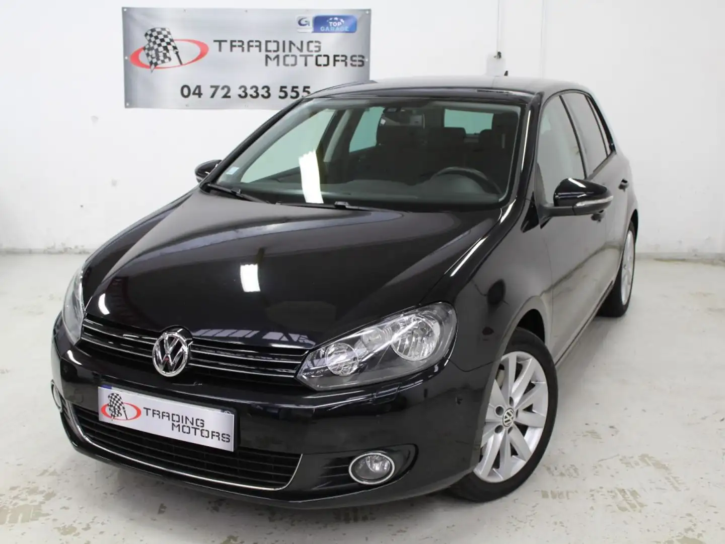 Volkswagen Golf VI Carat Edition DSG faible Kms. 160cv Noir - 1