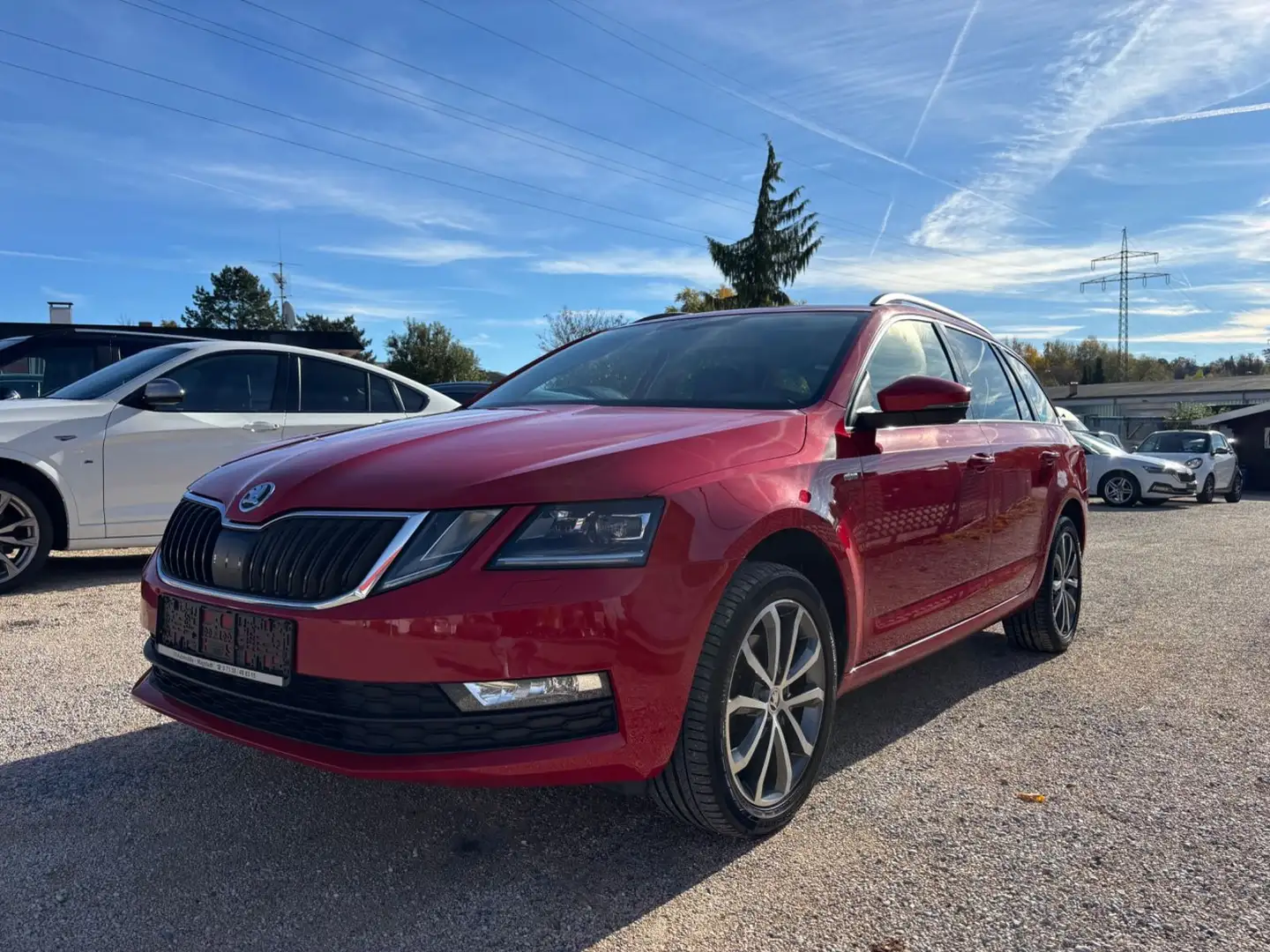 Skoda Octavia Combi Soleil,Standheizung,Led,Kamera Rot - 1