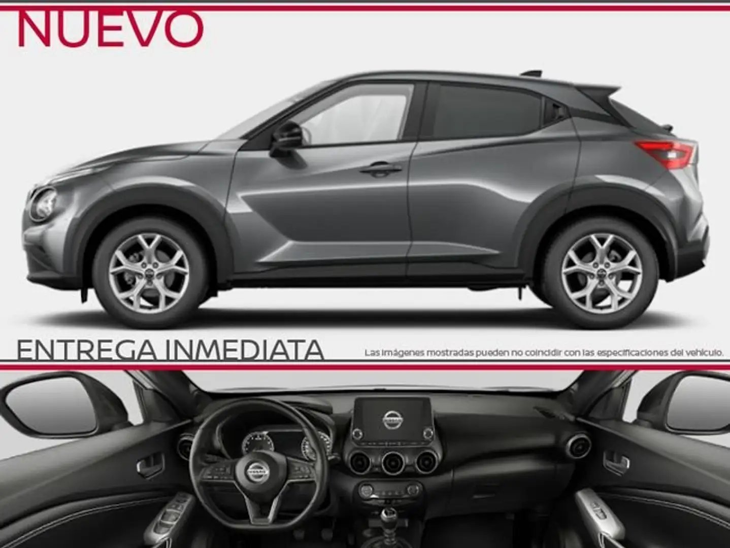 Nissan Juke 1.0 DIG-T N-Connecta 4x2 DCT 7 84kW Gris - 1