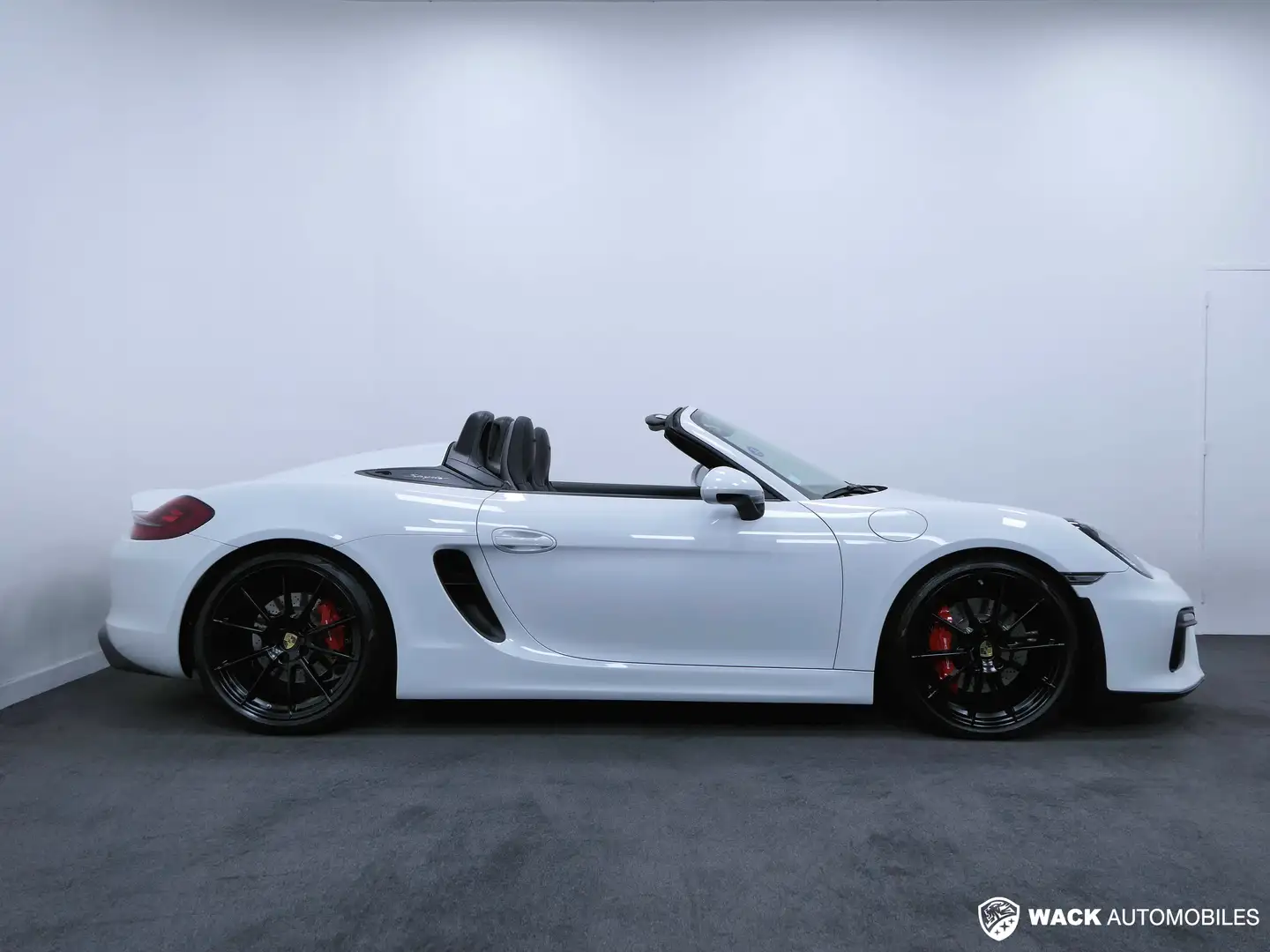 Porsche Boxster PORSCHE BOXSTER 981 SPYDER 3.8L 375 CV Blanc - 2