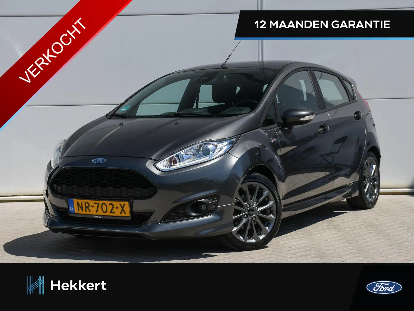 Ford Fiesta ST Line 1.0 EcoBoost 100pk 16''LM | CRUISE.C | CLI Gris - 1
