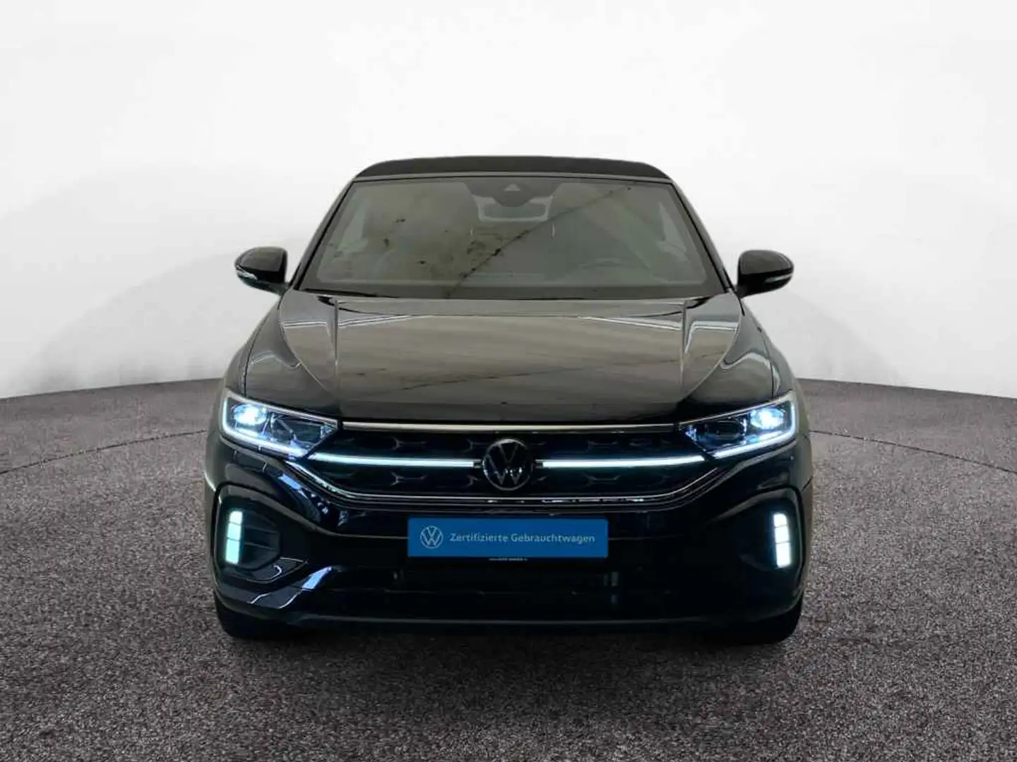 Volkswagen T-Roc Cabriolet R-Line TSI DSG *IQ*SHZ*ACC*NAVI* Schwarz - 2