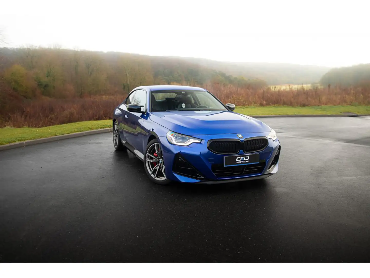 BMW 240 Coupe M240i 374 ch BVA8 G42 M Performance 240 240i Azul - 1