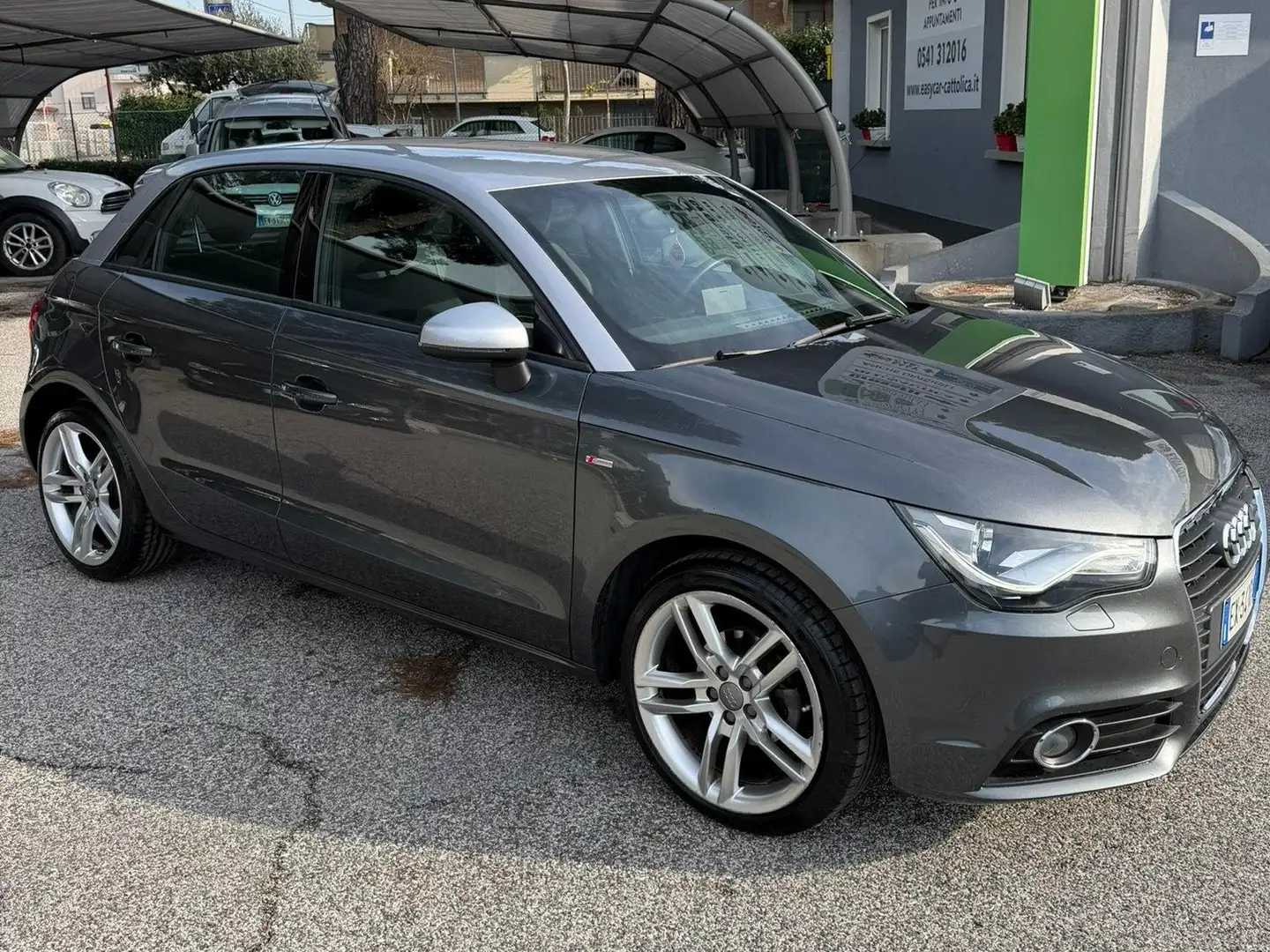 Audi A1 A1 Sportback 1.6 tdi S Line Edition 90cv s-tronic Grau - 1