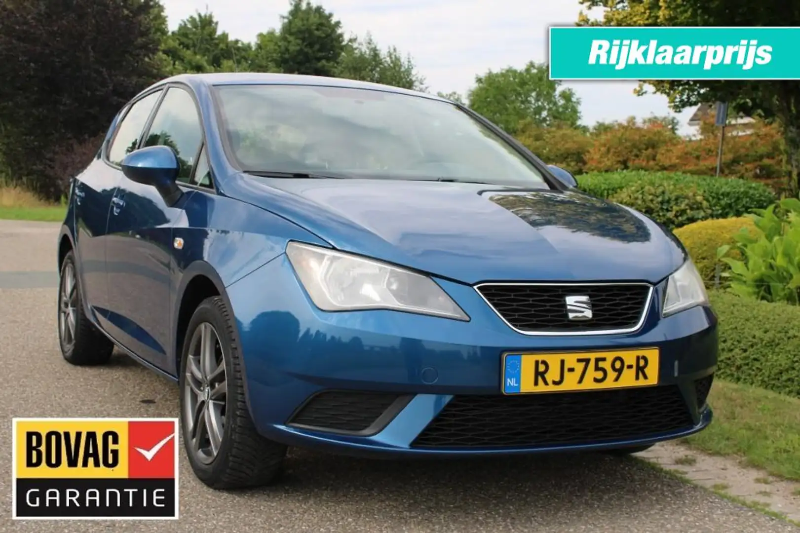 SEAT Ibiza 1.2 TSI 105pk FR ECC/cruise/PDC/lm velgen 5-deurs Azul - 1