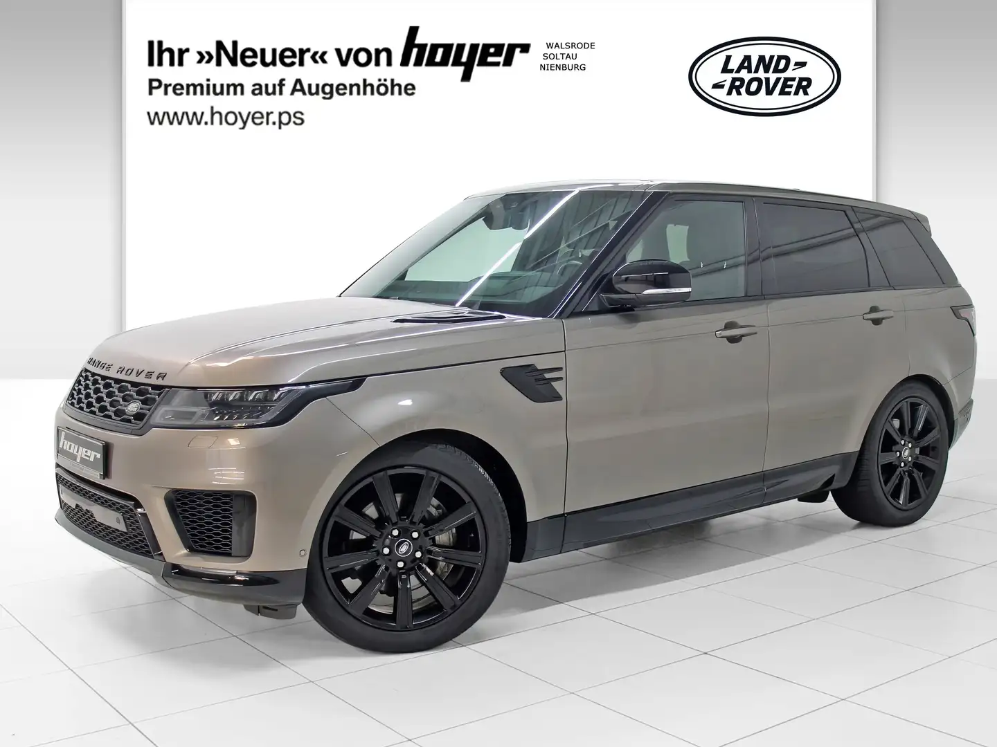 Land Rover Range Rover Sport D300 HSE AHK Pano Black Pack Oro - 1