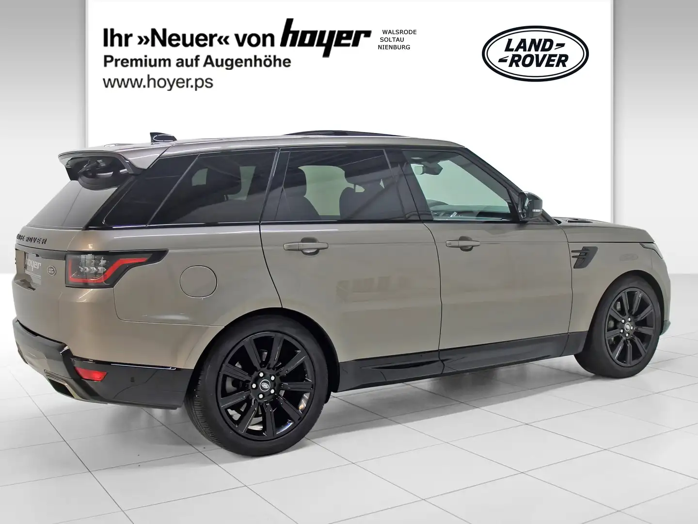 Land Rover Range Rover Sport D300 HSE AHK Pano Black Pack Oro - 2