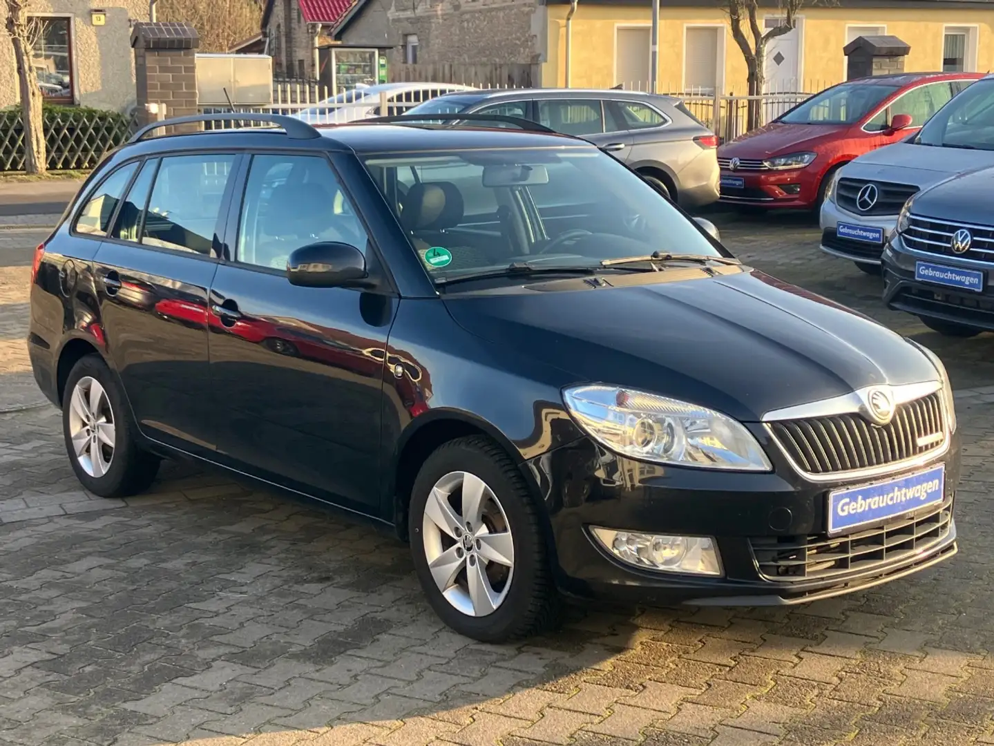 Skoda Fabia Combi 1.2 Greenline Klima Sitzhzg. Black - 1