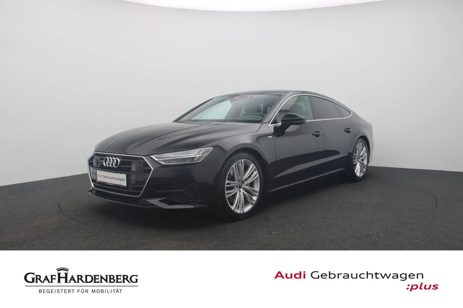 Audi A7 Sportback 50 TDI quattro . LED Navi ACC HuD Noir - 1