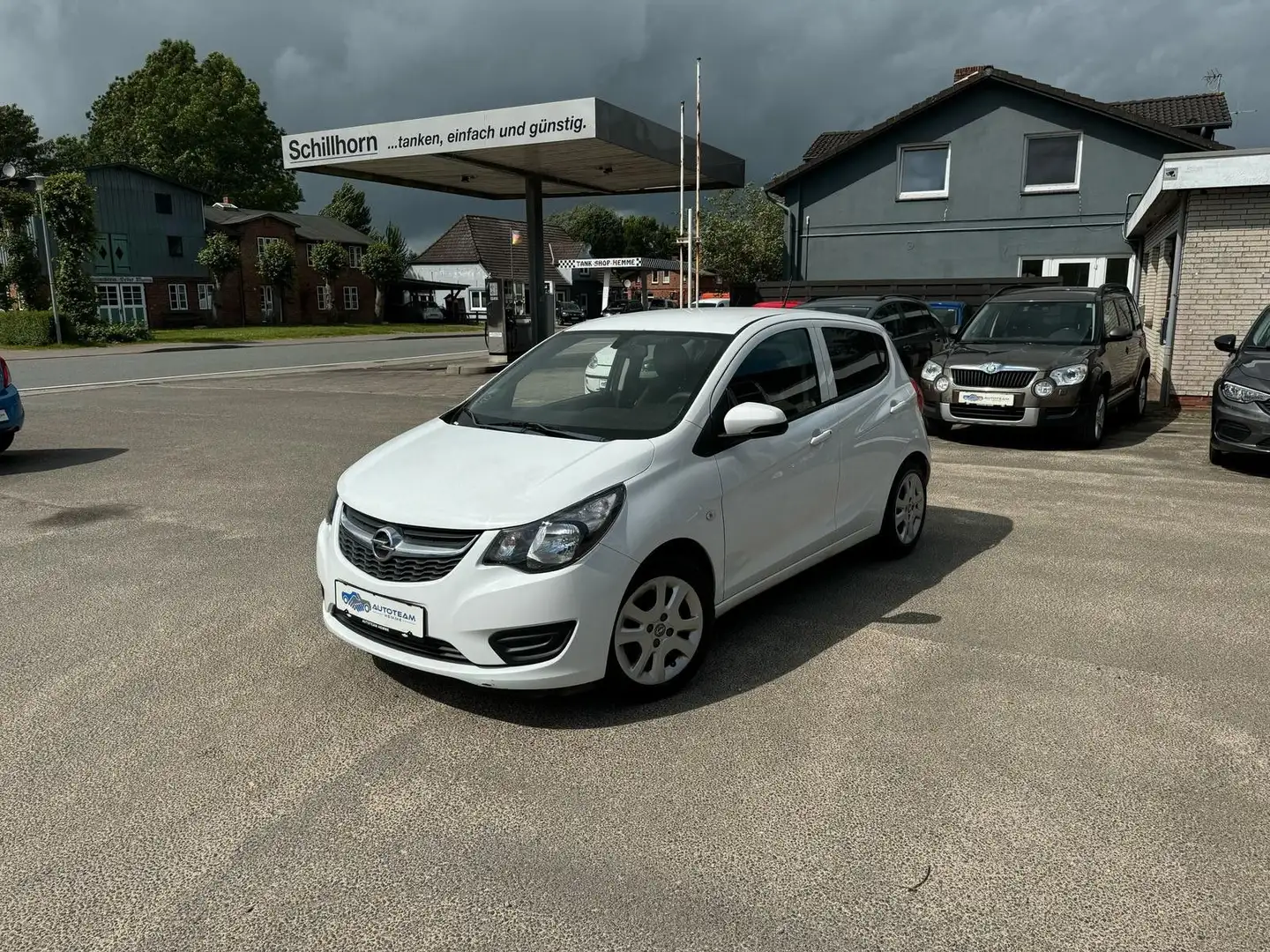 Opel Karl Edition HU NEU/KLIMA/TEMPOMAT/CARPLAY Blanc - 1