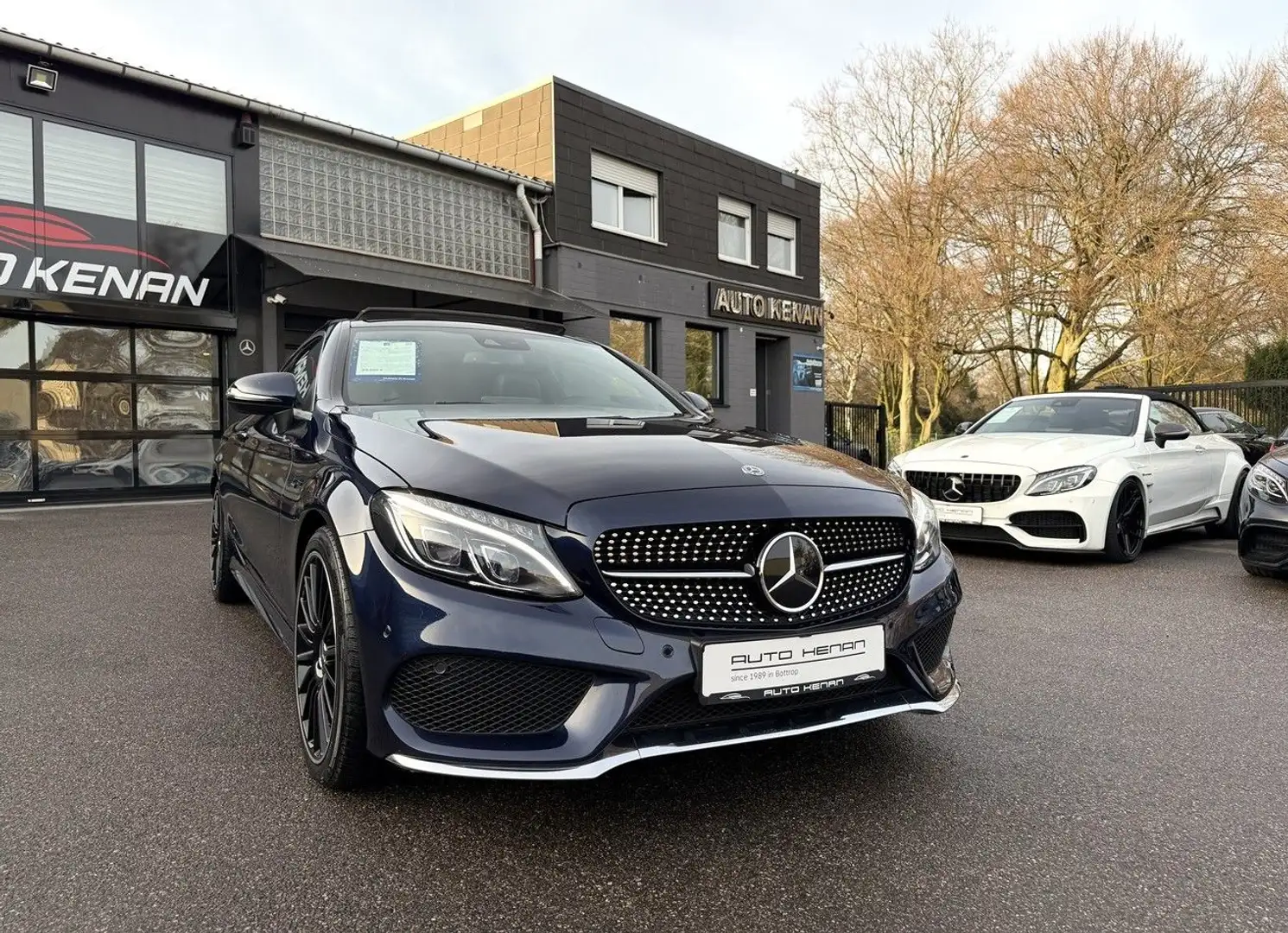 Mercedes-Benz C 250 Coupe AMG DTR/HUD/Pano/Burmest/SDTHZ/19' Blau - 1