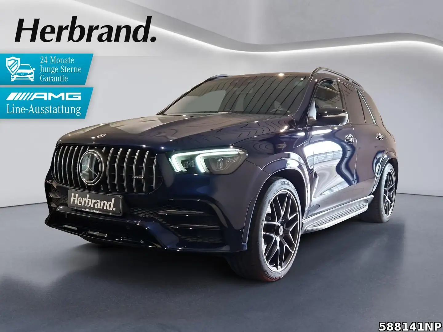 Mercedes-Benz GLE 53 AMG 4M+ MULTIBEAM Burmester Panorama AHK Blau - 1