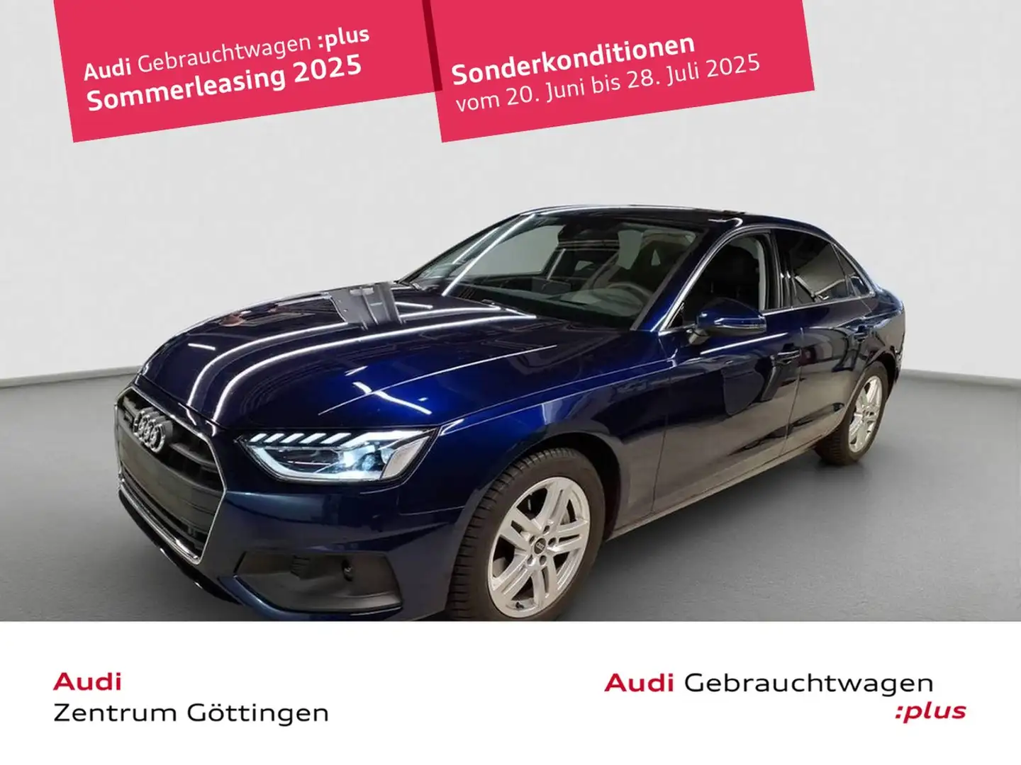 Audi A4 Limo 40 TFSI qu. S tr. +LED+HEAD UP+ACC+SOUND Blau - 1
