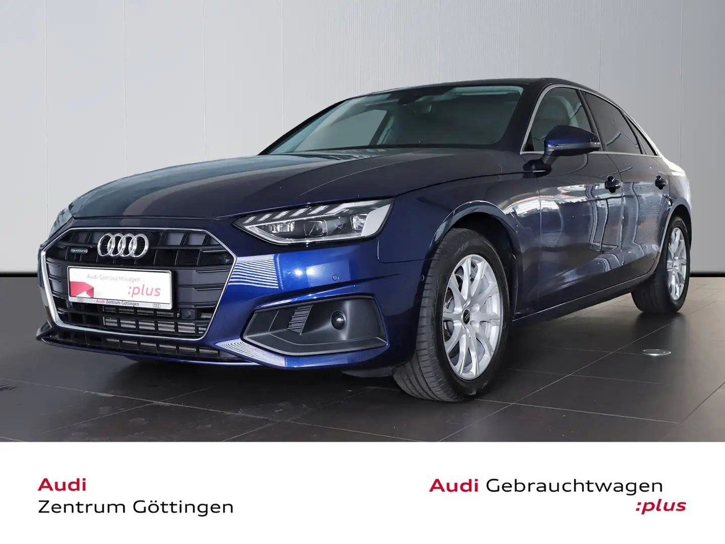 Audi A4 Limo 40 TFSI qu. S tr. +LED+HEAD UP+ACC+SOUND Blau - 1