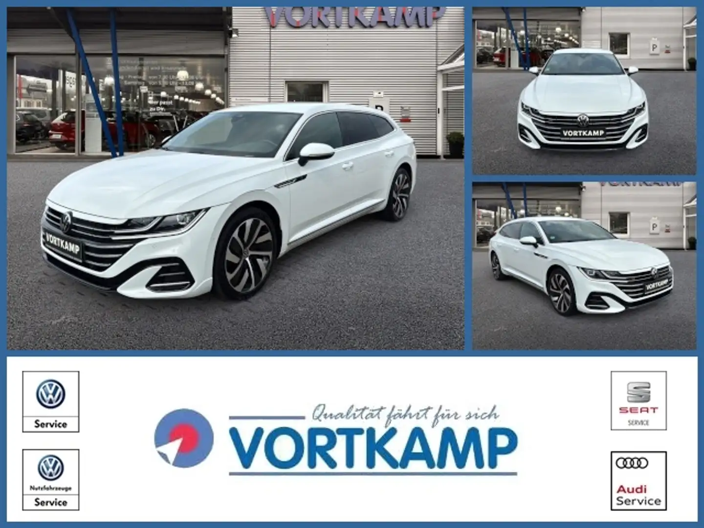 Volkswagen Arteon SB R-Line eHybrid AHK/IQLight/HeadUp Biały - 1