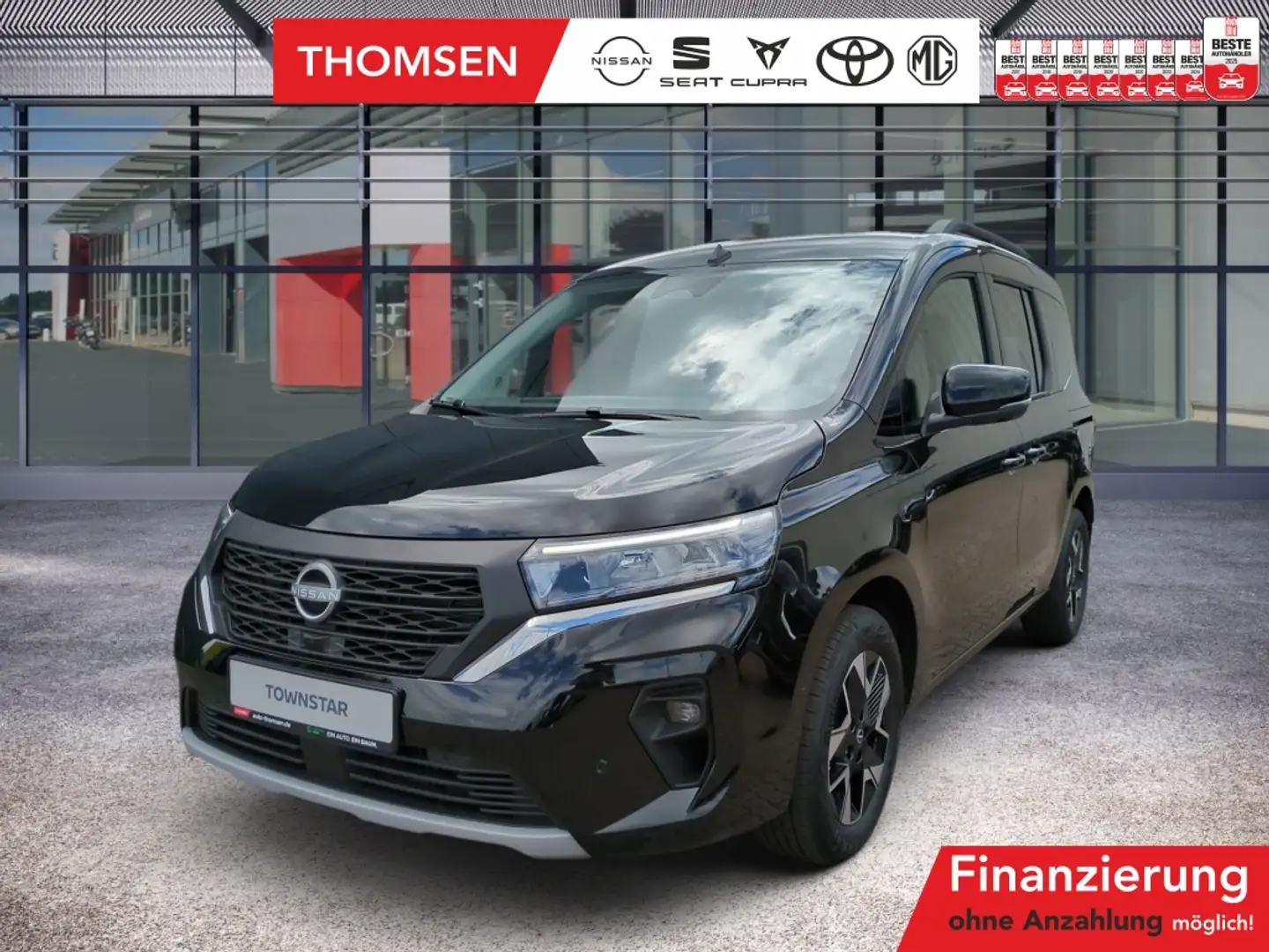 Nissan Townstar Kombi 1.3 DIG-T Automatik AUT LED 360 Schwarz - 1
