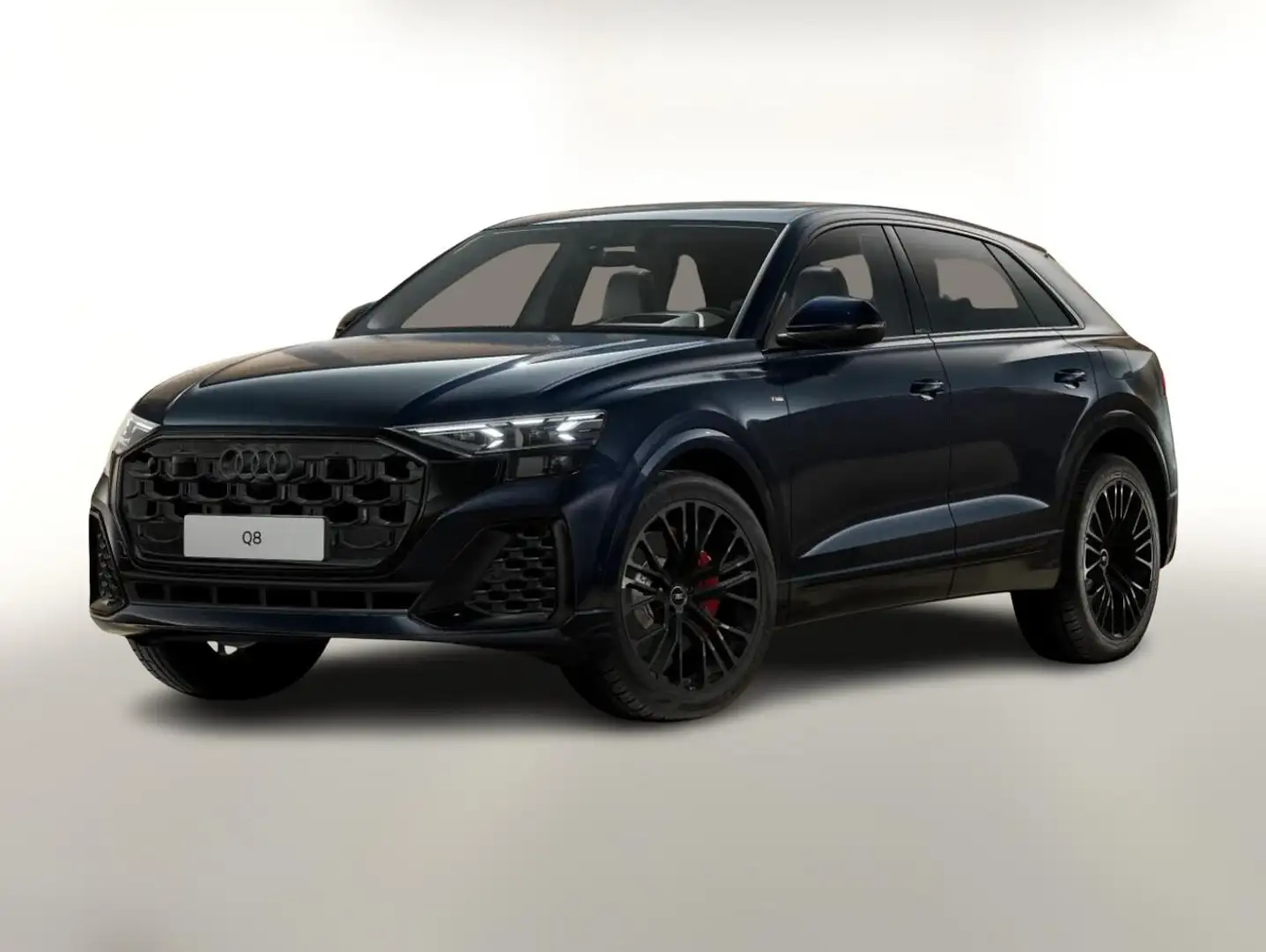 Audi Q8 S line 55 TFSI e 2xS 22Z Laser Pano Tour HUD 29... Blau - 1