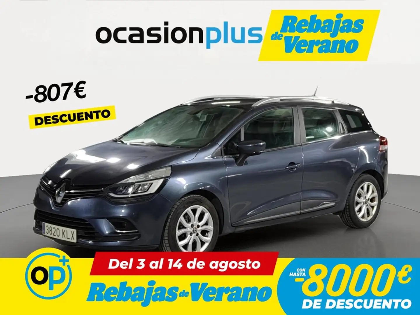 Renault Clio Sport Tourer TCe Energy Zen 66kW Gris - 1