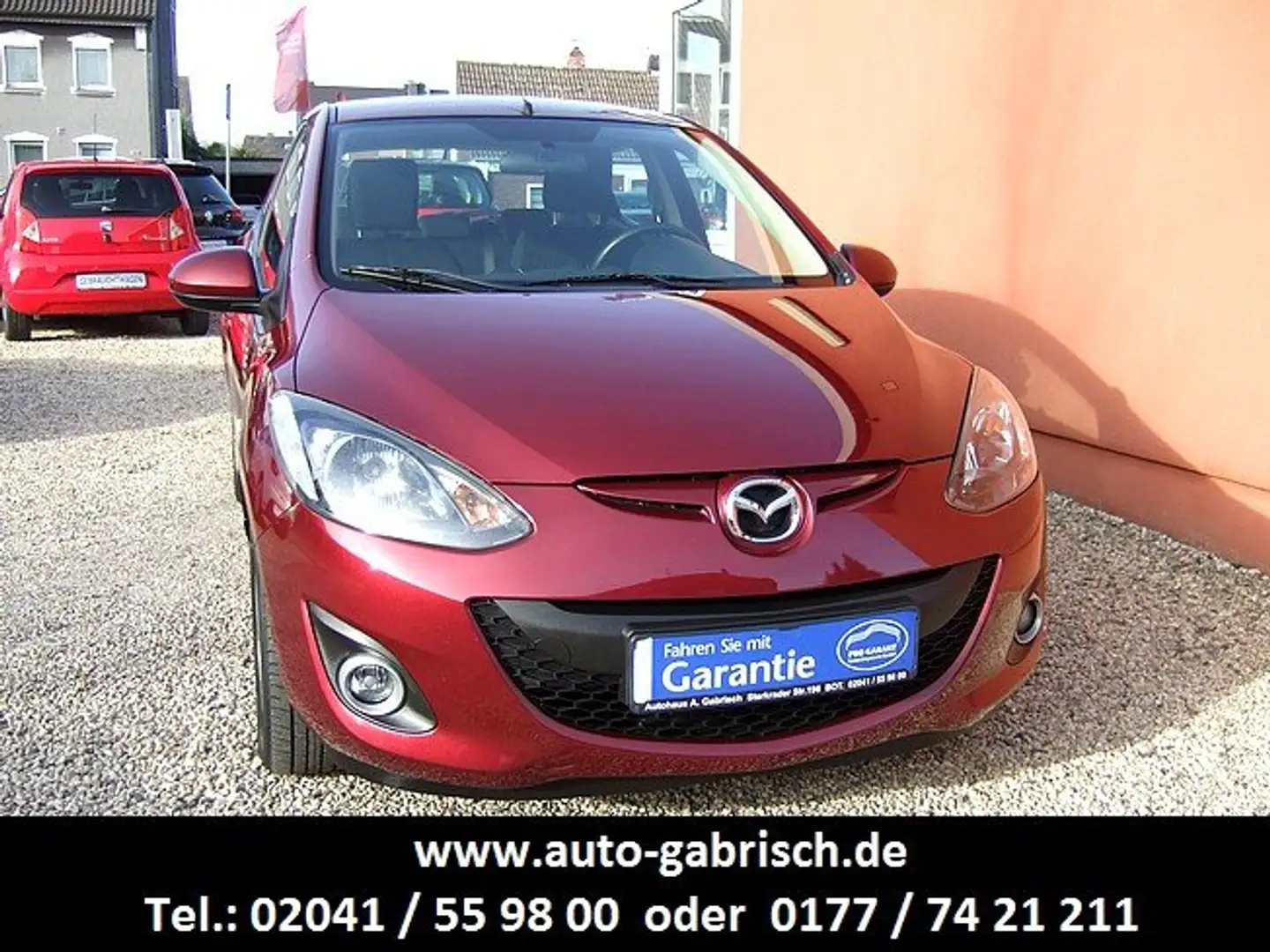 Mazda 2 1.3 Edition,SITZHEIZUNG,ALU,KLIMAAUTOMATIK Rot - 1