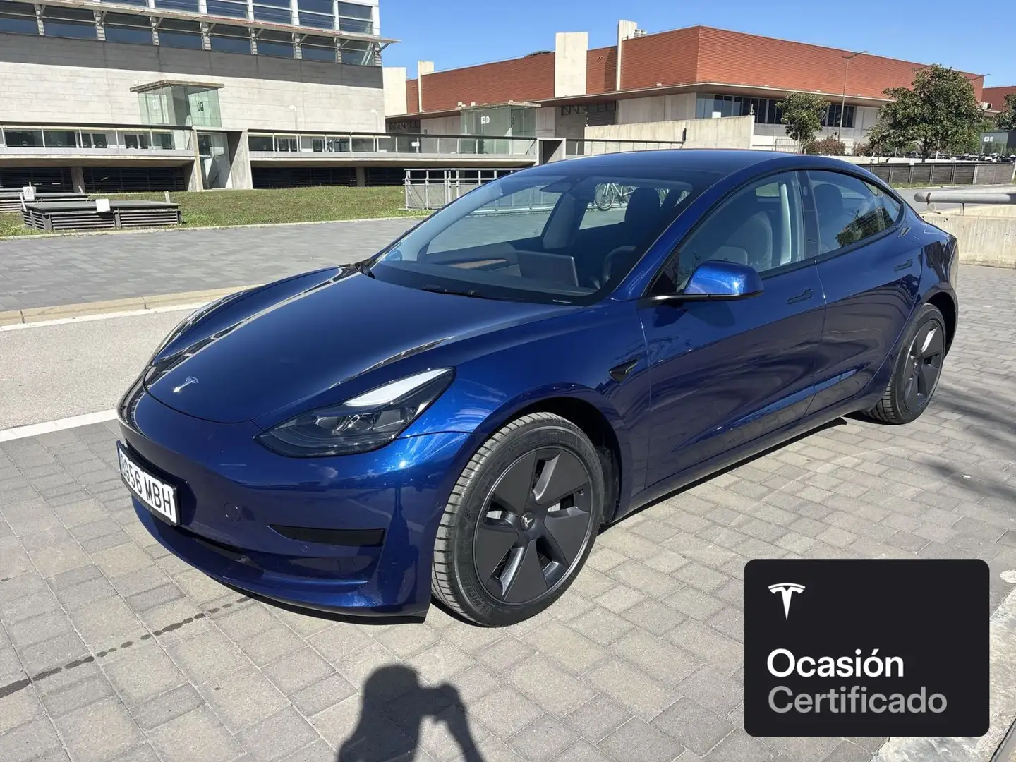 Tesla Model 3 Rear-Wheel Drive Blauw - 1