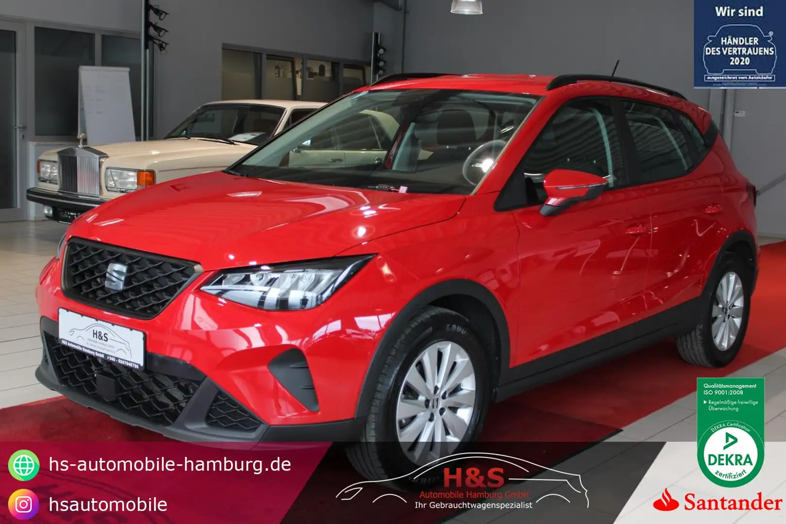 SEAT Arona 1.0 Style DSG*Virtuell Cockpit Roşu - 1