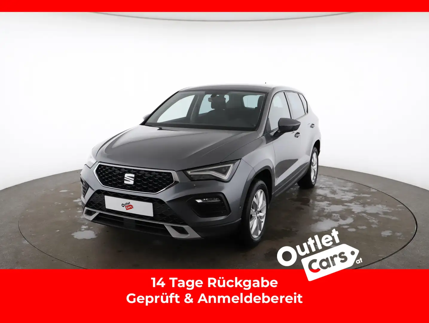 SEAT Ateca 2.0 TDI Style DSG LENKRADHZG+AHK+LED+NAVI Grau - 1