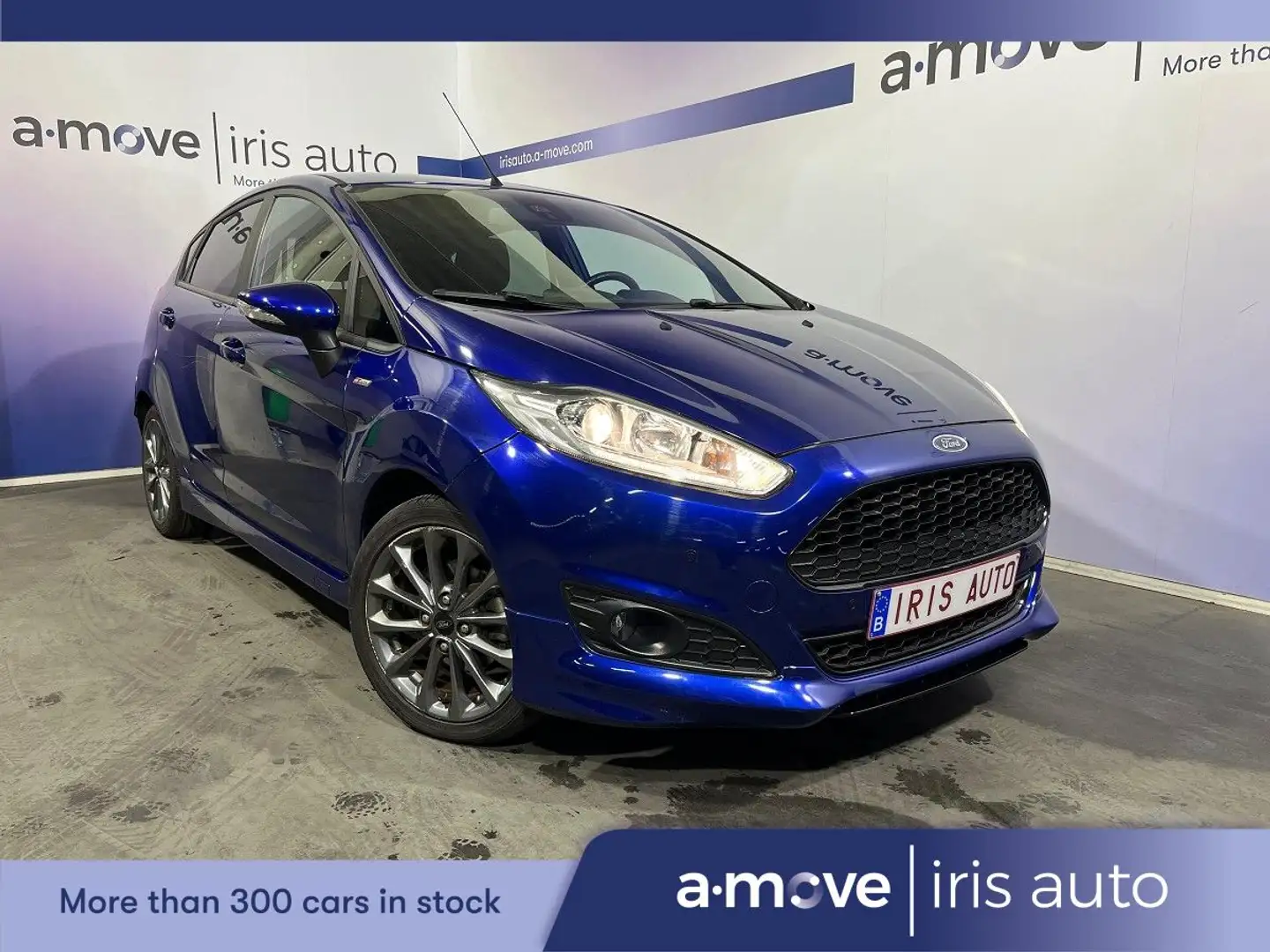 Ford Fiesta 1.5 TDCI ST LINE | 5.000KM !!! | NAVI. |PDC Blauw - 1