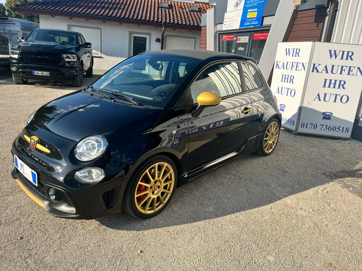 Abarth 500C 595 C Competizione*SERVICE NEU*NEU REIFEN*WENIG KM Schwarz - 2