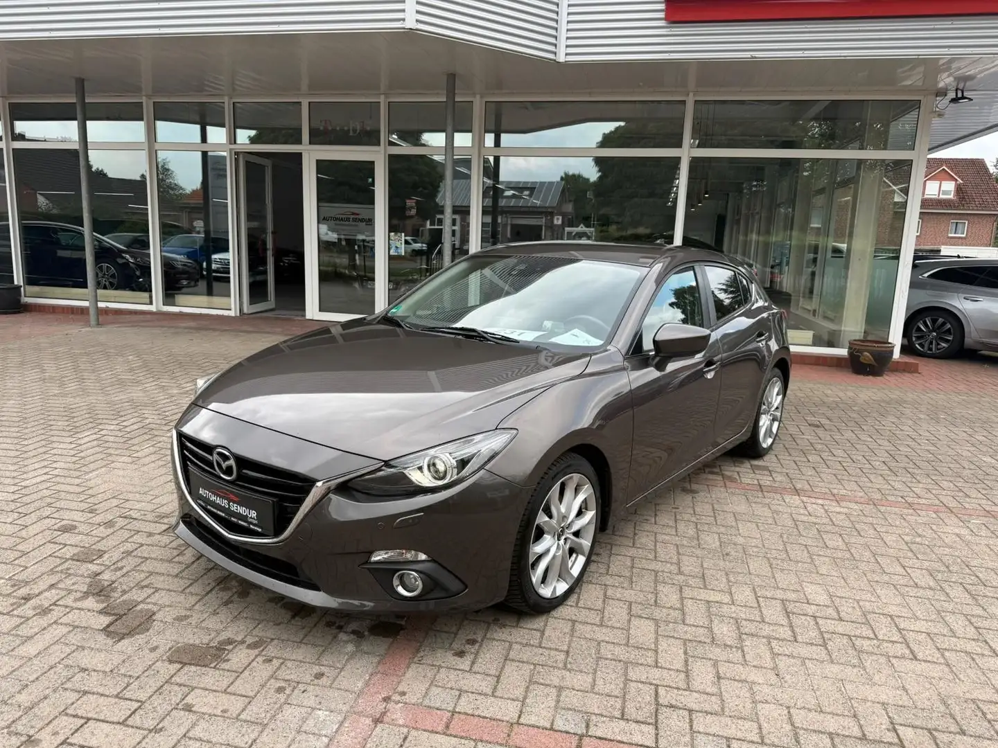 Mazda 3 Lim. Sports-Line*H/UP*XENON*TOP Grau - 2