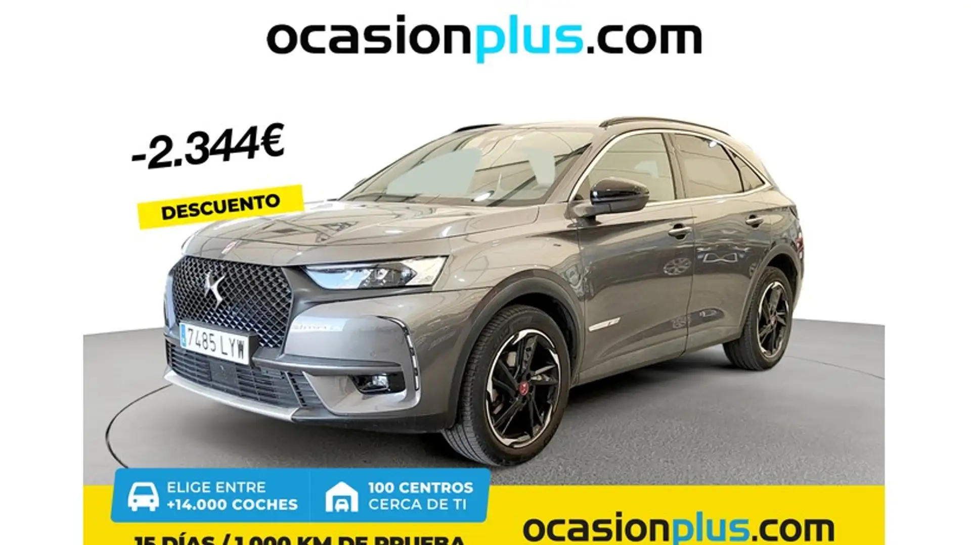 DS Automobiles DS 7 Crossback 1.5BlueHDi Performance Line Aut. Grau - 1