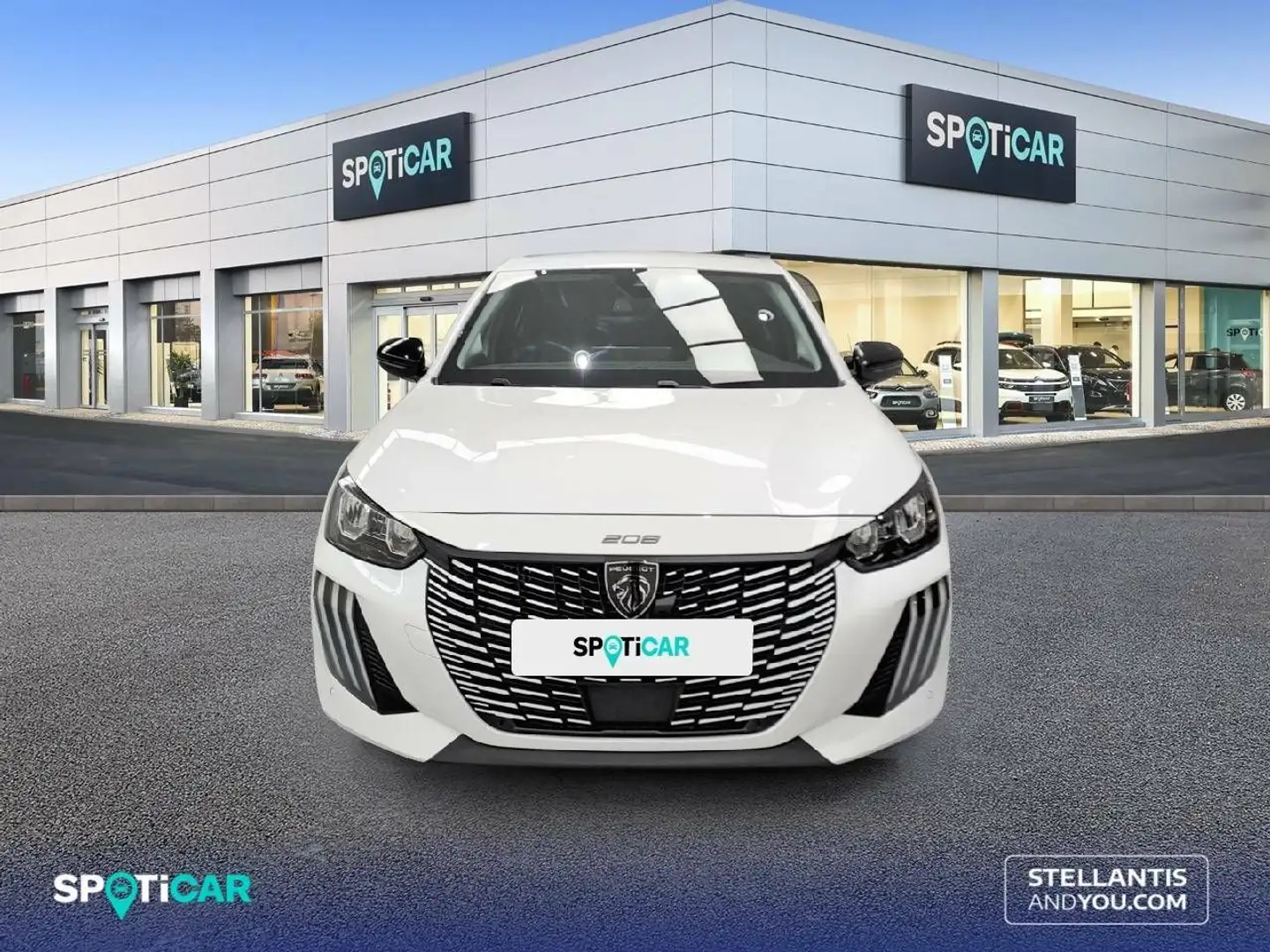 Peugeot 208 HYBRID 110 eDCS6 Allure Grijs - 2