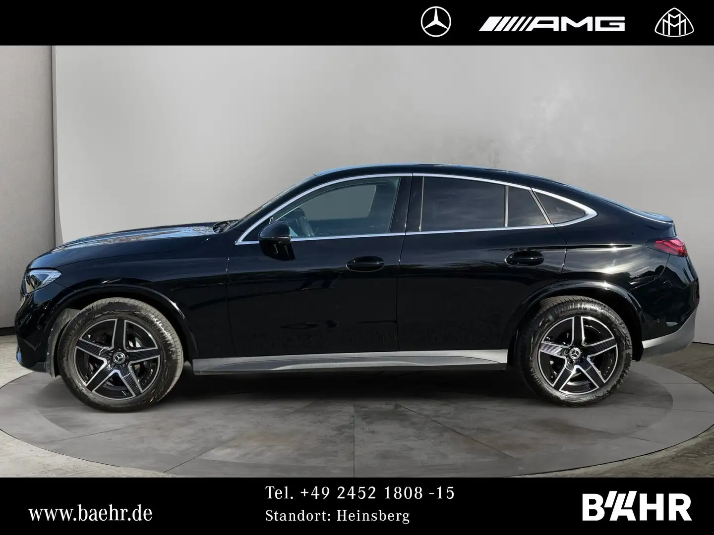 Mercedes-Benz GLC 200 GLC 200 d 4M Coupé ED-AMG/360°/LED/19''/RFK/MBUX Schwarz - 2