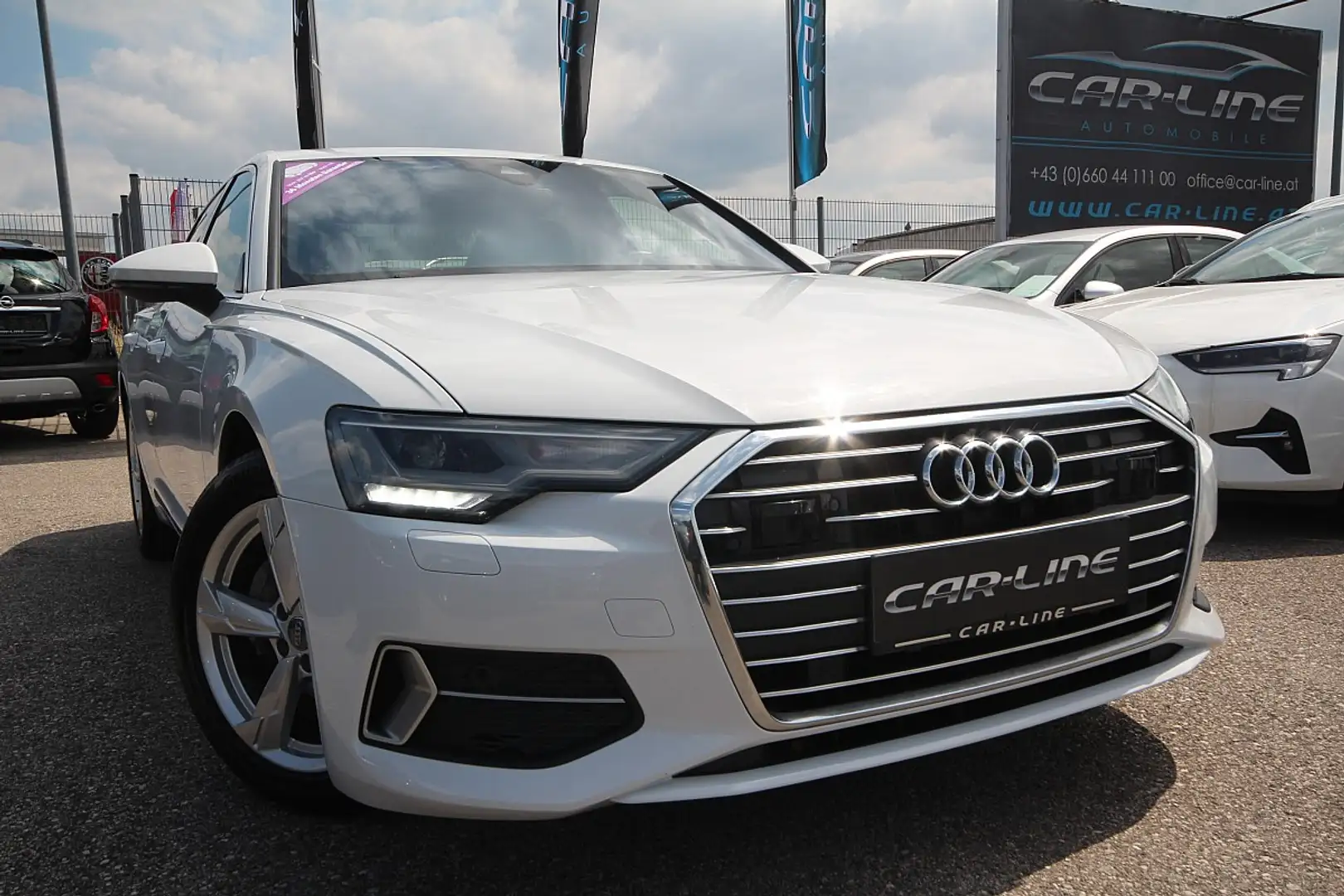 Audi A6 35 TDI sport S-tronic |LED |Navi |headup |kamer... Bianco - 1