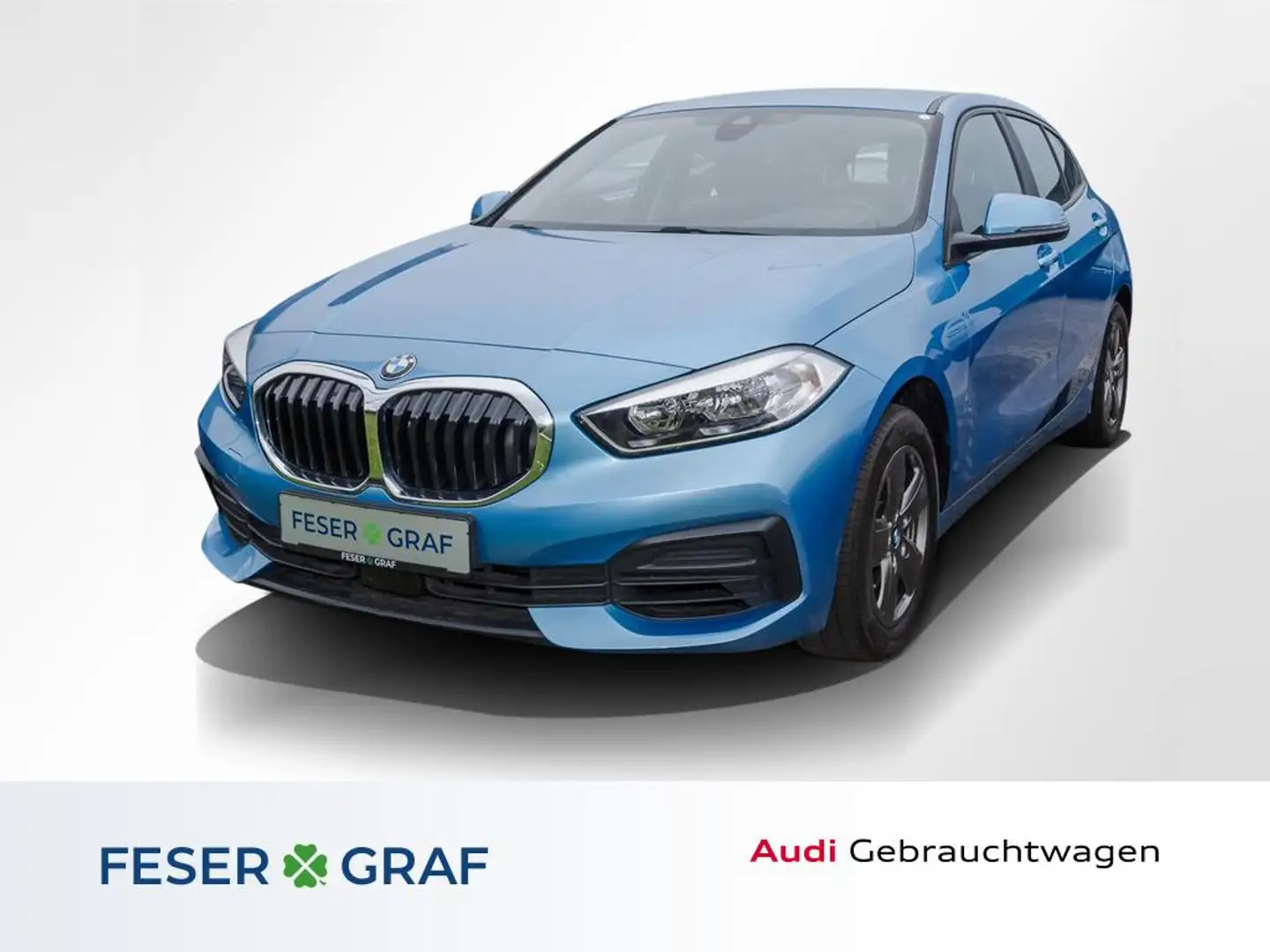 BMW 118 118 i TEMPOMAT/OPF/SHZ/KLIMA/DAB Blau - 1