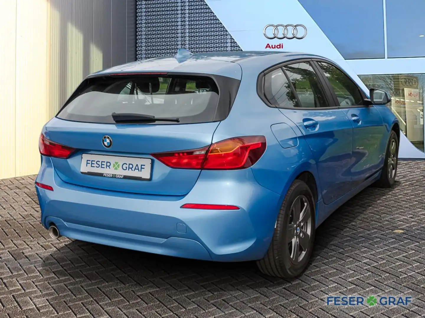 BMW 118 118 i TEMPOMAT/OPF/SHZ/KLIMA/DAB Blau - 2