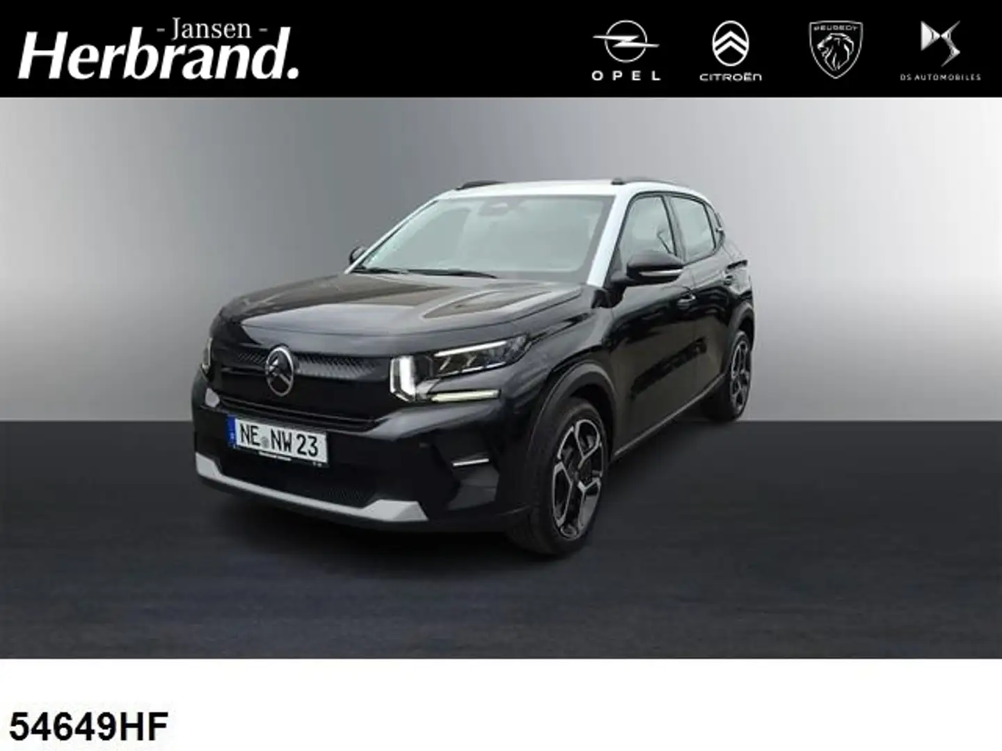 Citroen C3 Turbo 100 You mit Plus Paket Schwarz - 1