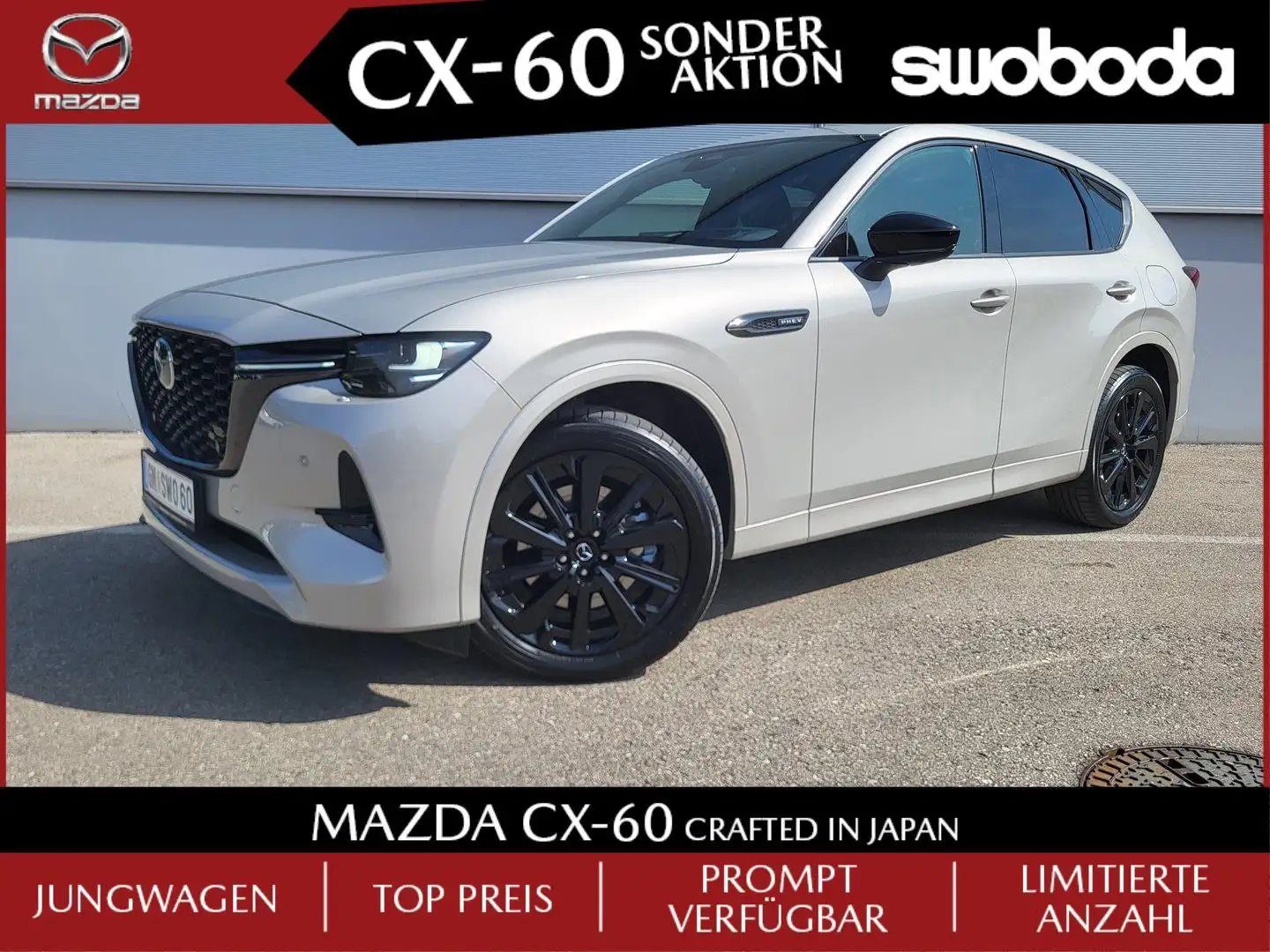 Mazda CX-60 2,5L PHEV 327PS AWD HOMURA PLUS Grau - 1